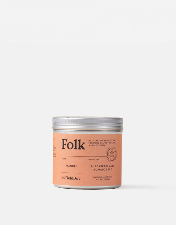 Field Day Ireland Wander Folk Tin Candle