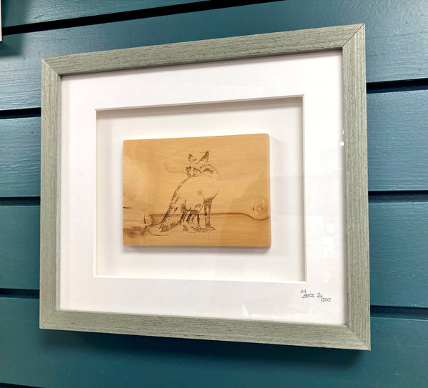 Caulfield Country Boards The Native Collection Framed Fox