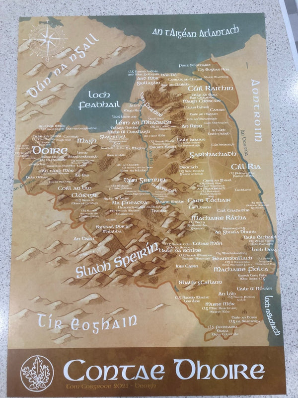 Beoigh Map Of County Derry