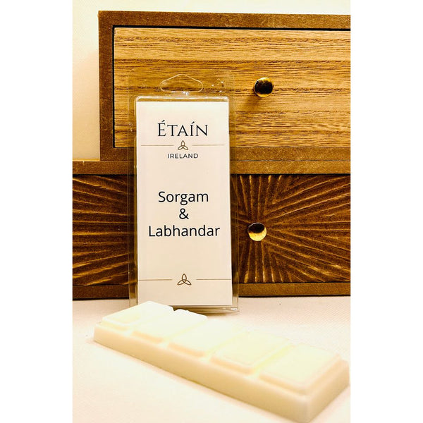 Étaín Ireland Wax Melts Sorgam & Labhandar / Black Amber & Lavender